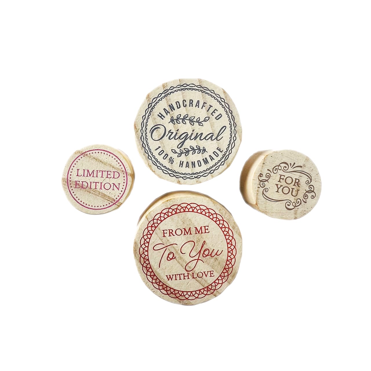Round Makers Wood Stamp Set by Recollections&#x2122;